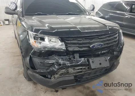 2018 Ford Police Interceptor из США, поврежденный, VIN 1FM5K8AR0JGC75626